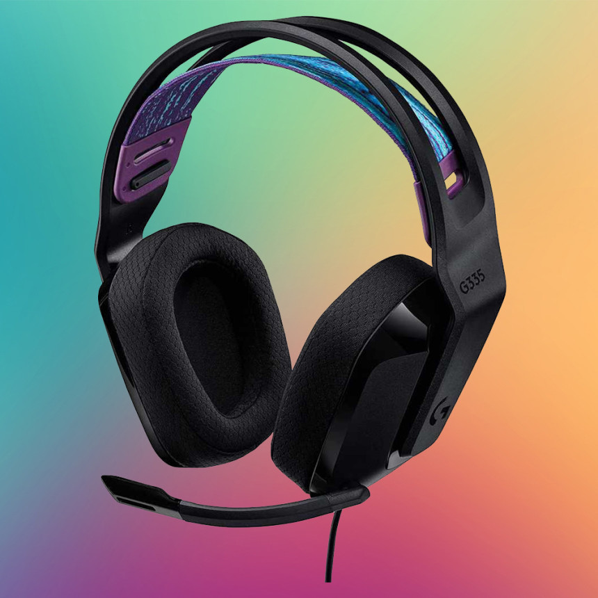 로지텍코리아 G335 블랙 유선헤드셋