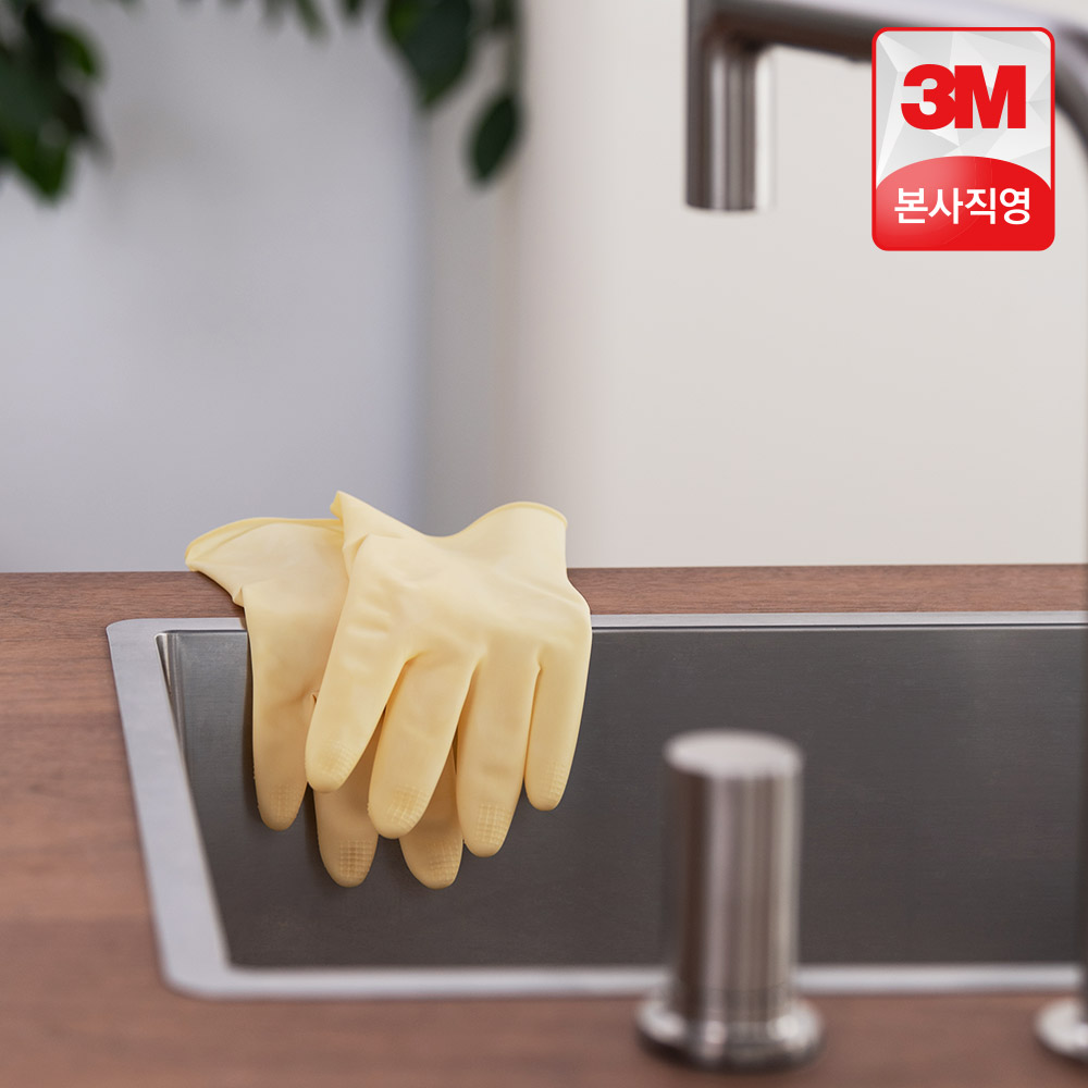 3M 스카치브라이트 고무장갑 미니, 1개 이미지 4