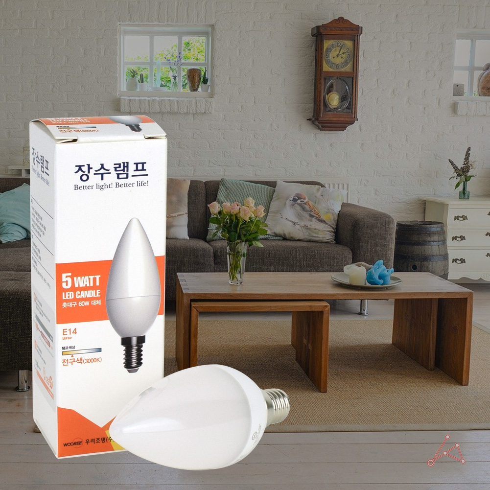 led 촛대전구 촛불 고추 꼬마 전구 촛대구 고추구 B - 상세 이미지 4