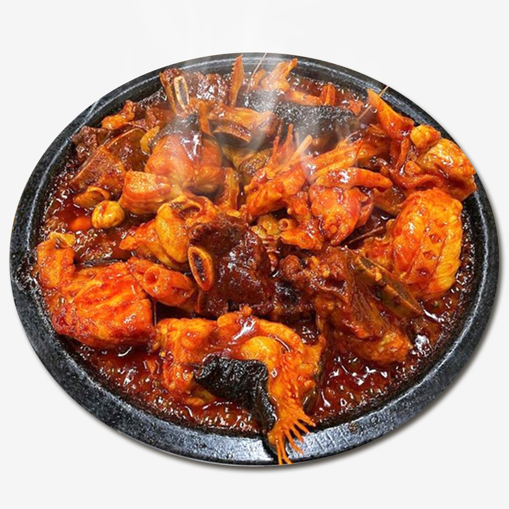 왕실아갈찜 아구 소갈비 찜 국내산 뼈 손질 아귀 해물 밀키트 술안주 집들이 캠핑 음식 - 상품 이미지