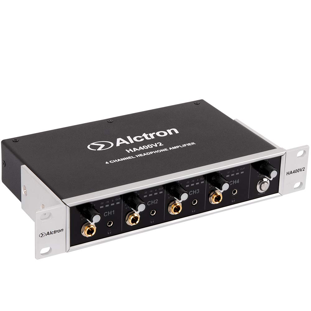 Alctron HA400V2 아크트론 4채널 헤드폰앰프 스튜디오 분배기 - 상세 이미지 2