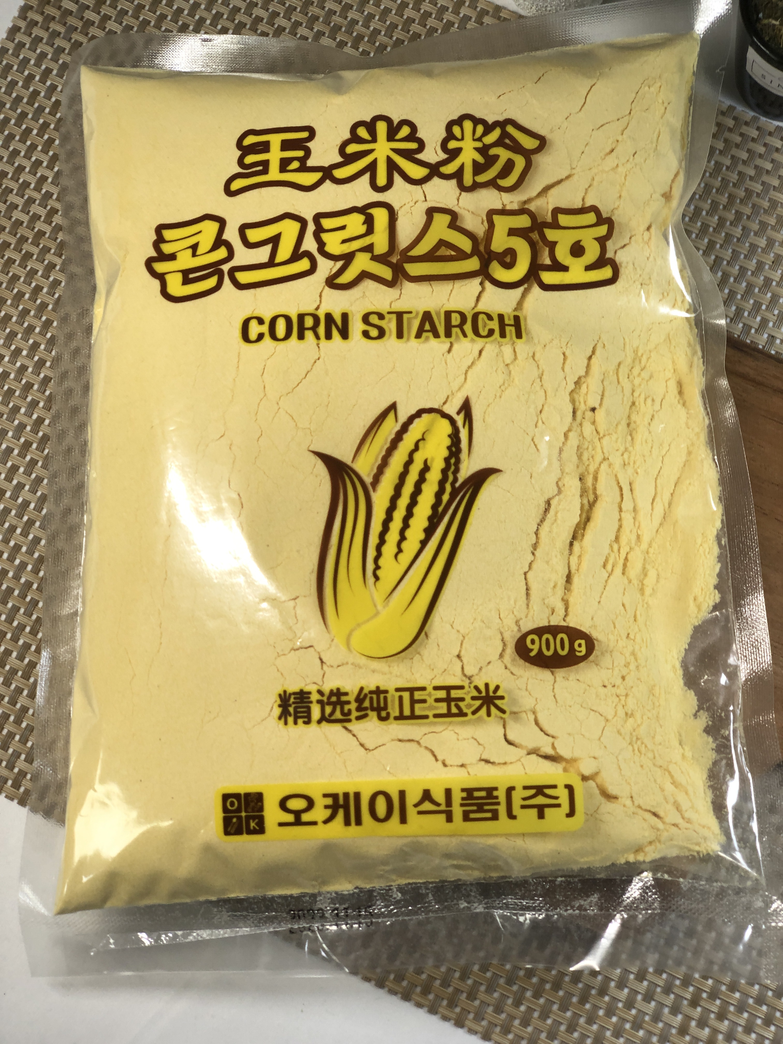 특A급 순 옥수수 가루 콘그릿츠 900g 스콘 베이킹 제빵 식빵 옥분 콘그리츠 5호 전분 - 상품 이미지