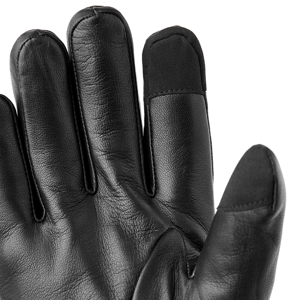 헤스트라 장갑 존 블랙 23570 100- 남자 남성 방한 스마트폰 터치 가죽