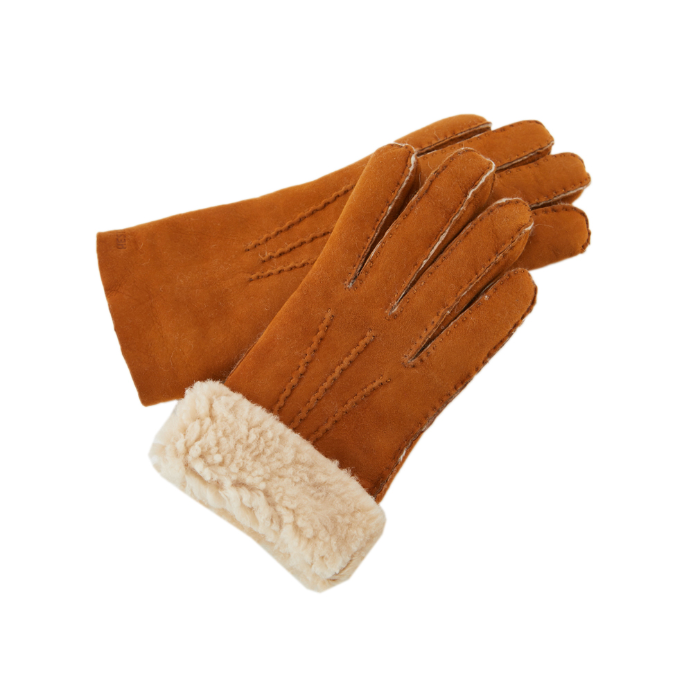 헤스트라 베르나데트 코르크 1001070 710- 여자 여성 겨울 양털 가죽 장갑