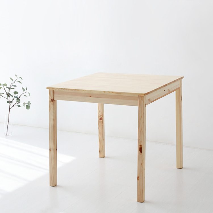 낮은식탁 1인용 2인 원목 식탁세트