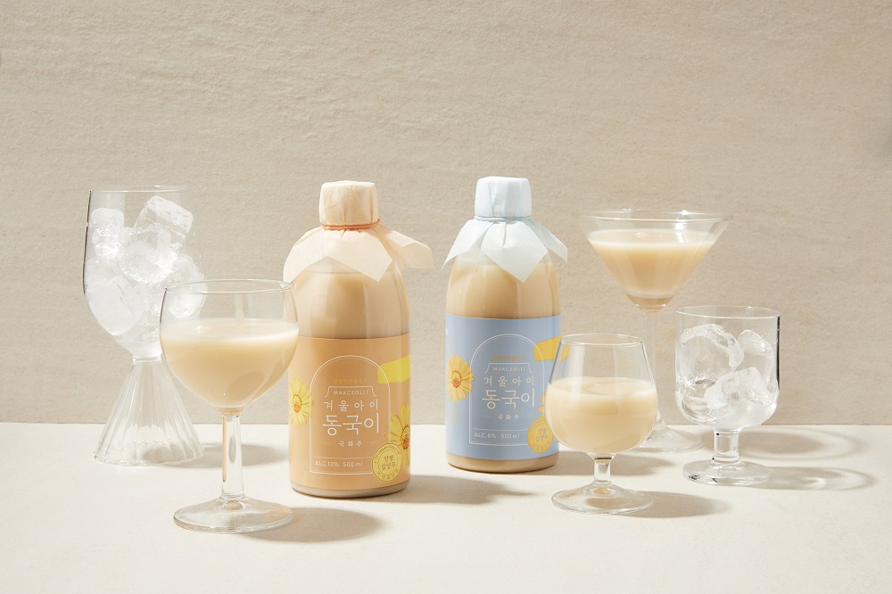 [전통주] 동국이탁주 500ml 13도 3병 국화막걸리 선물세트 - 상세 이미지 4