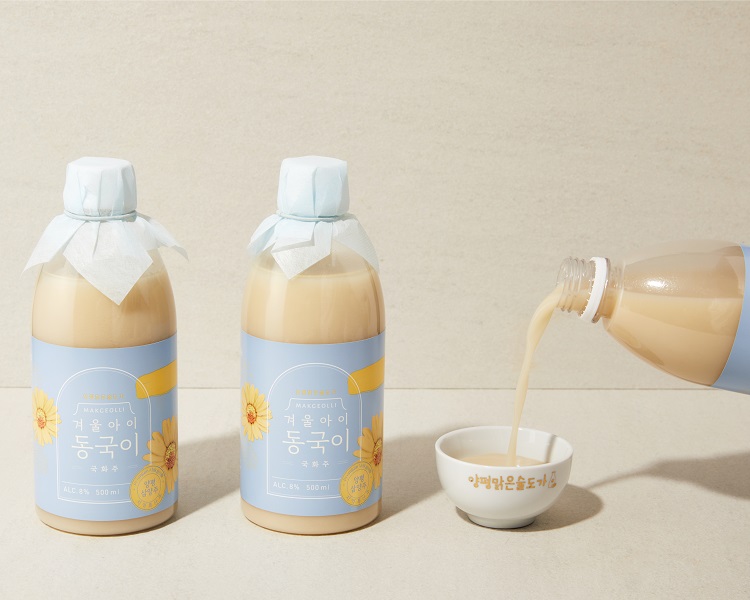 [전통주] 동국이탁주 500ml  8도 2병 13도 1병 국화막걸리 선물세트 - 상세 이미지 3