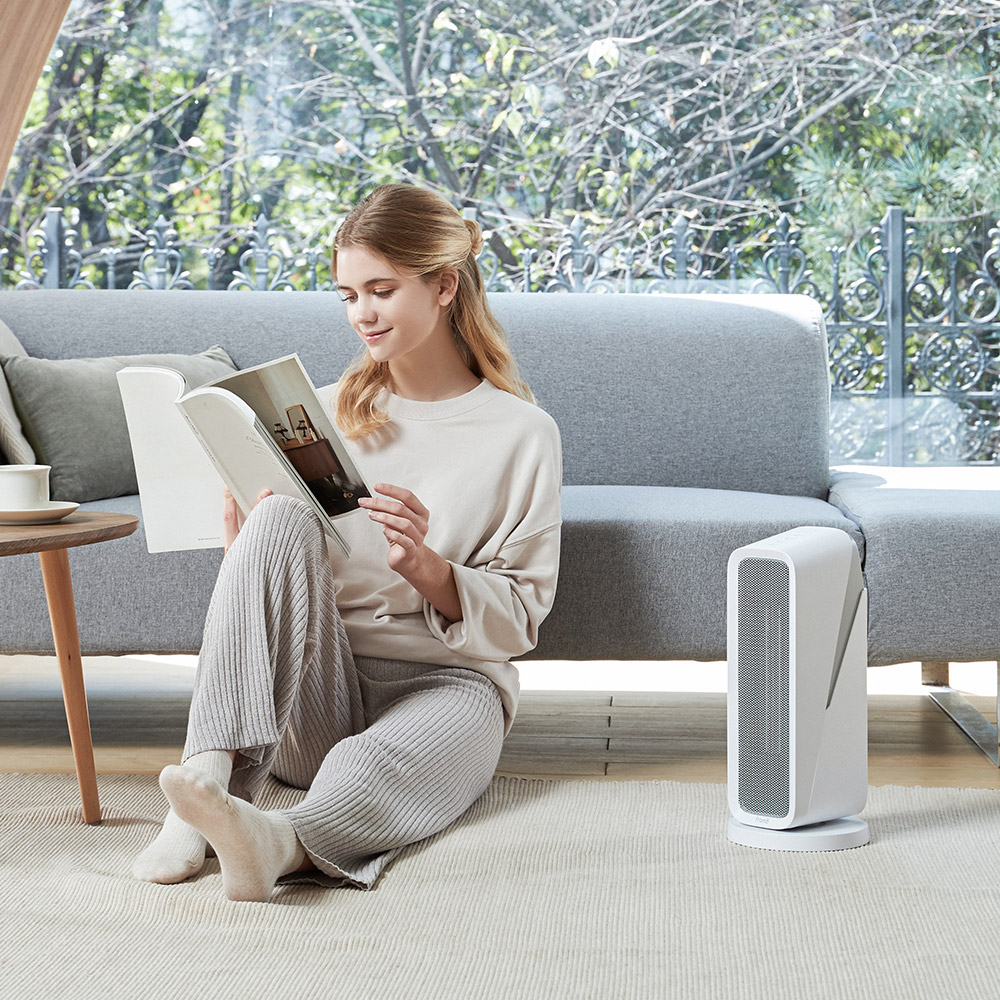 프롬비 회전형 히터팬 PTC 전기온풍기 FD232