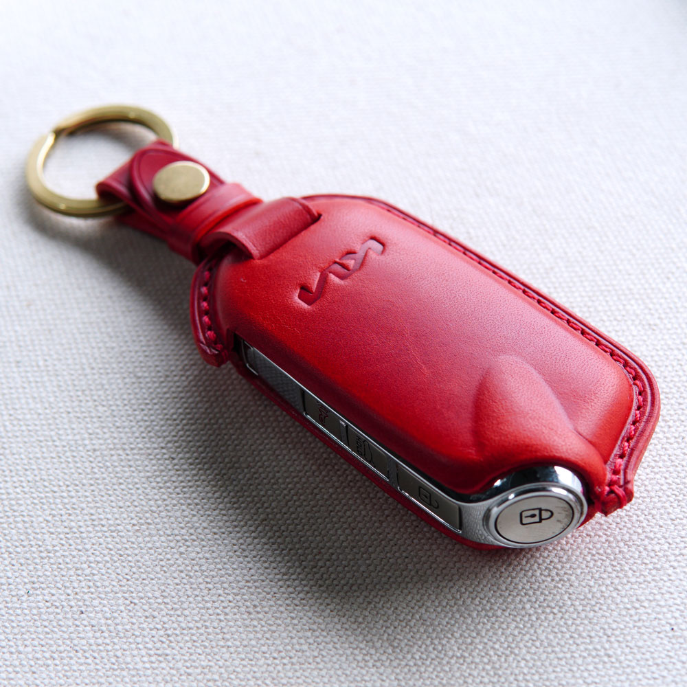 차 키케이스 자동차 스마트 가죽 키홀더 반다레더스튜디오