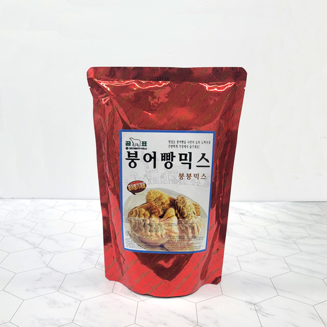 붕어빵믹스 붕붕믹스 1kg 붕어빵 반죽 재료 만들기 - 상세 이미지 2