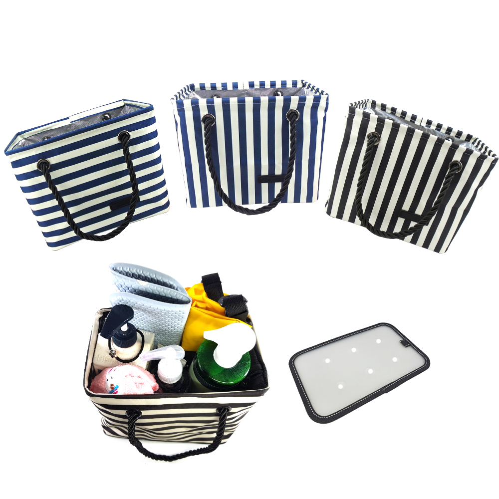 뷰레이터닷컴 심플S 물빠지는 목욕가방 스파백 목욕탕 사우나 가방 받침대포함