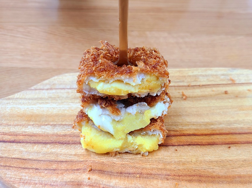 텔푸드 수제 고구마치즈돈까스 등심 고구마치즈롤까스 고구마치즈, 130g, 2개