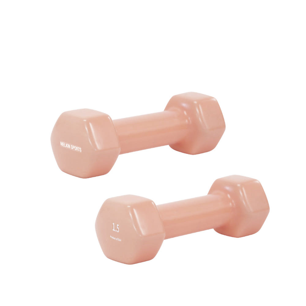 멜킨스포츠 멜킨 미용아령 PVC 스위티덤벨 1.5kg 2개 세트