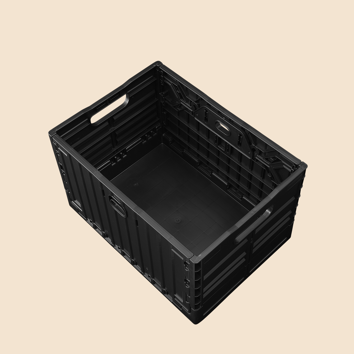 카고컨테이너 ﻿폴딩박스 블랙 캠핑용품 수납