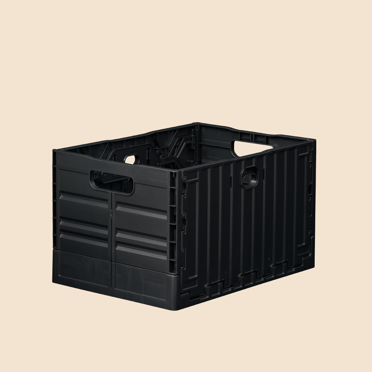 카고컨테이너 ﻿폴딩박스 블랙 캠핑용품 수납