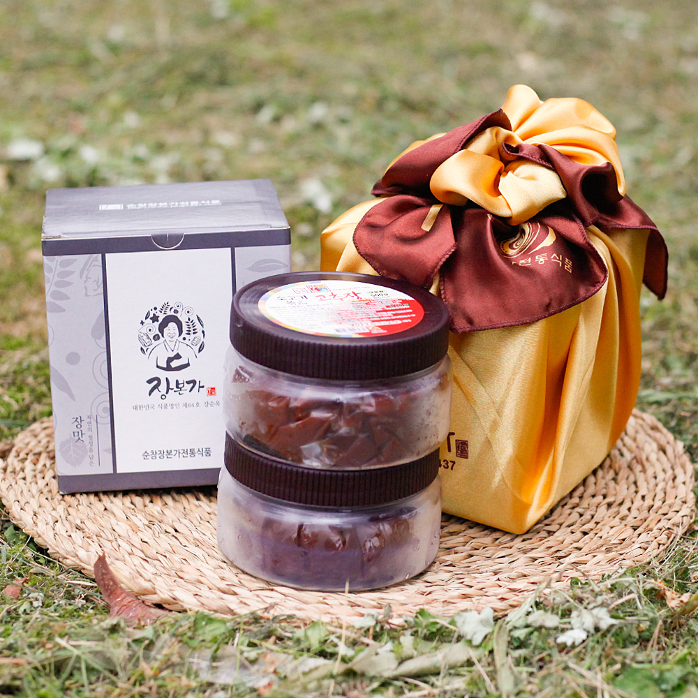 강순옥 식품명인 찹쌀고추장 된장 선물세트 순창장본가