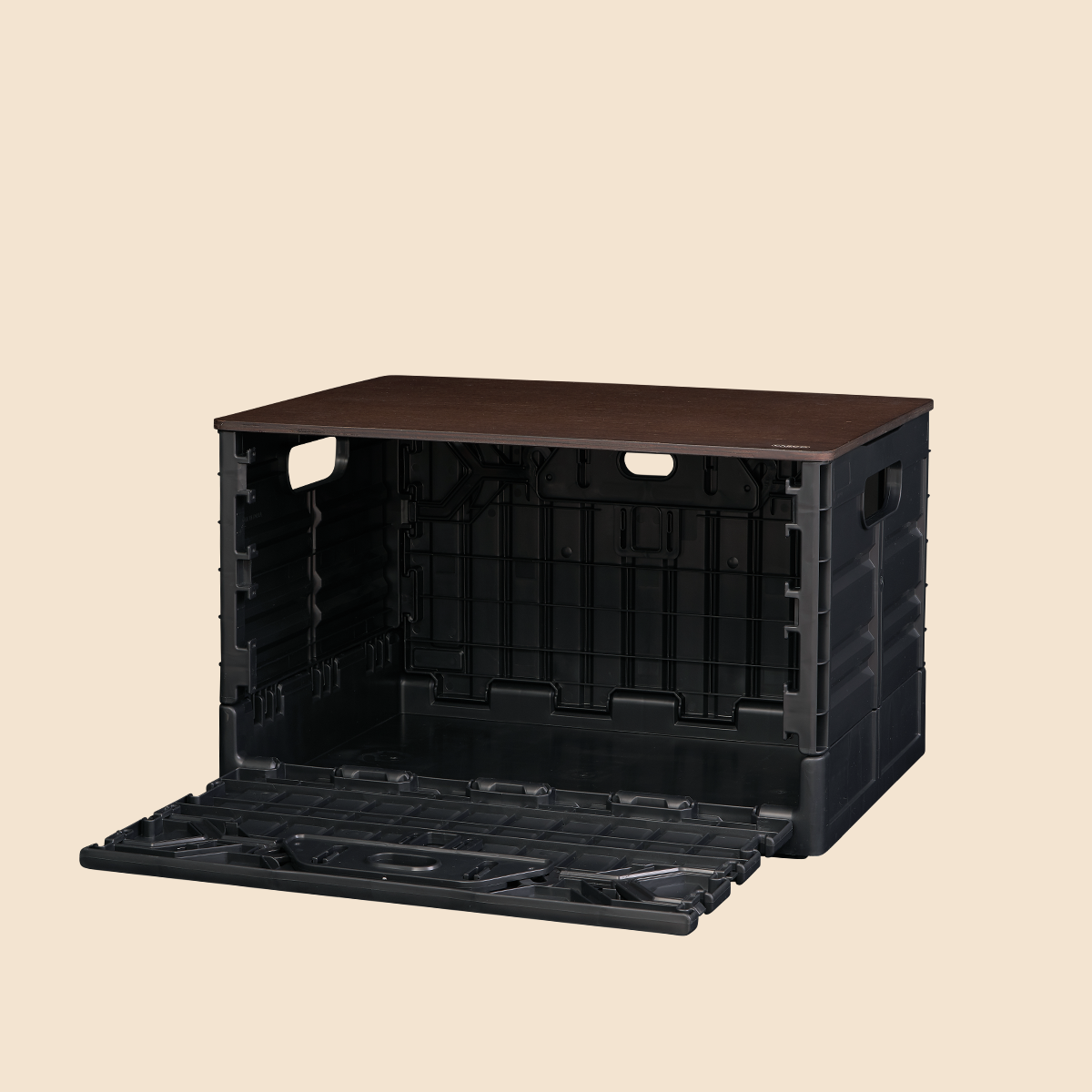 카고컨테이너 ﻿폴딩박스 블랙 캠핑용품 수납