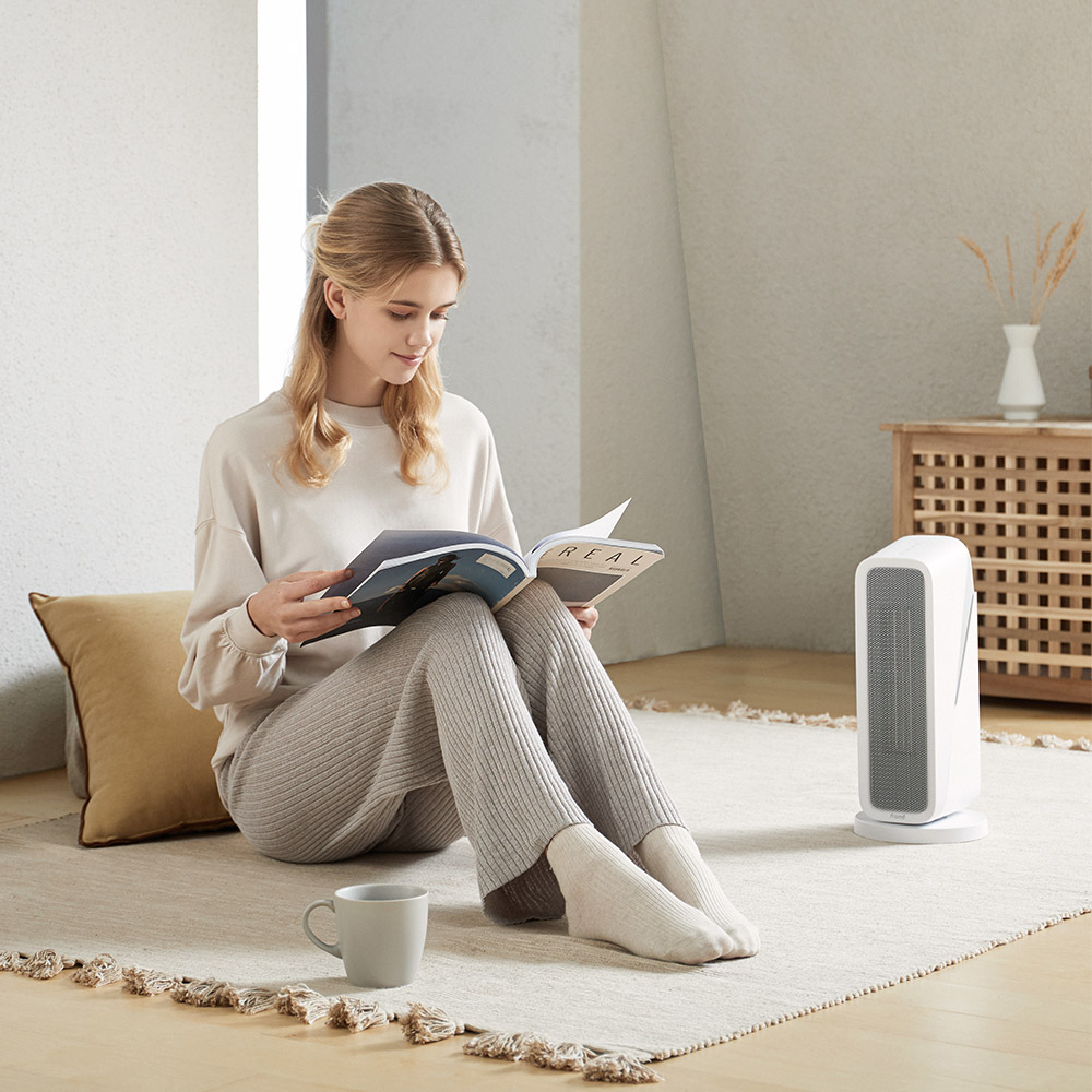 프롬비 회전형 히터팬 PTC 전기온풍기 FD232