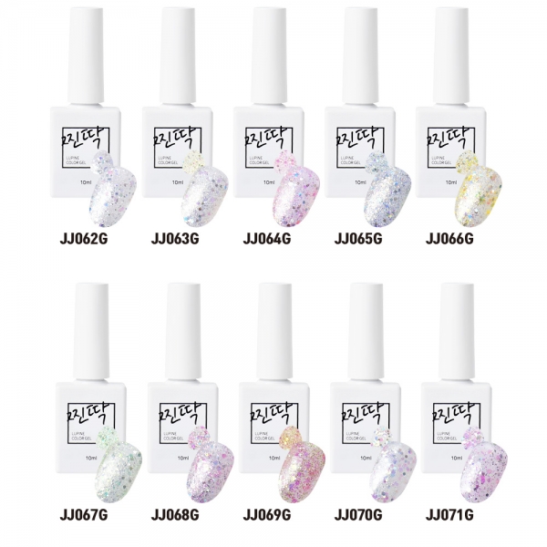 찐딱컬러 젤폴리쉬 10ml 트윙클 글리터 10종 (선택) - 상세 이미지 4