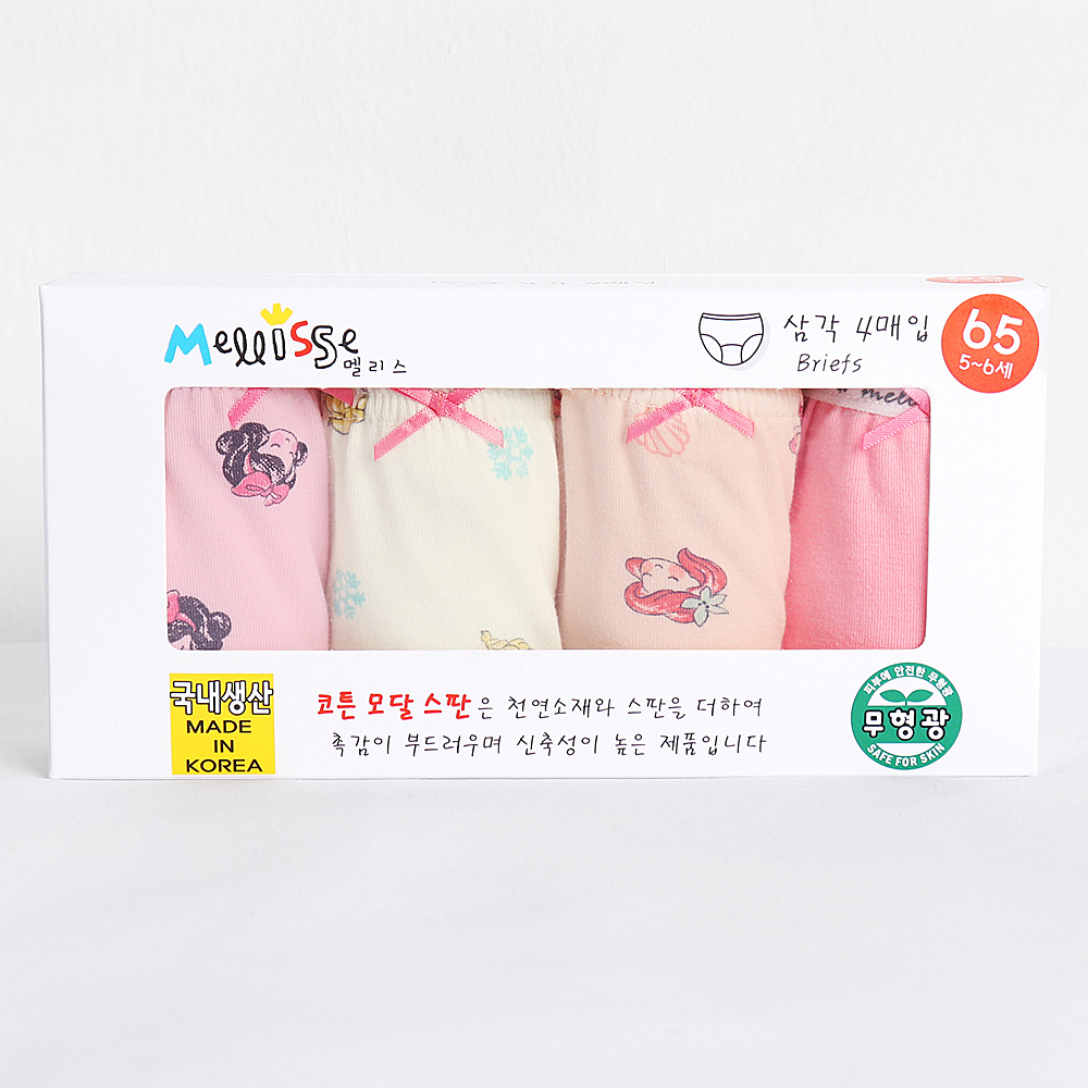 여아속옷 Box 프린세스 아동 주니어 팬티 삼각 런닝 사각 드로즈 - 상세 이미지 2