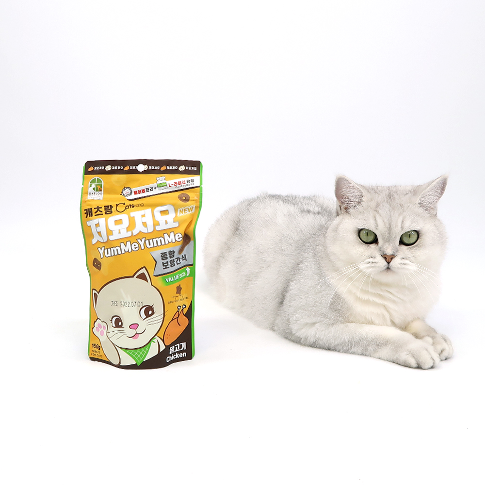 캐츠랑 저요저요 고양이 간식 이빨과자 닭고기, 150g, 1개 - 상세 이미지 2