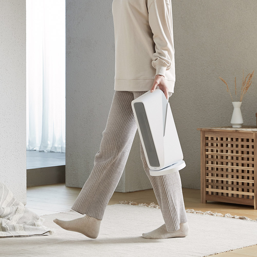 프롬비 회전형 히터팬 PTC 전기온풍기 FD232