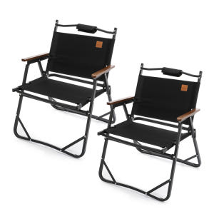 마추픽추 접이식 캠핑의자 로우체어 캠핑 폴딩체어 블랙 M 2개 운동러 솔직 후기 | 실사용 리뷰 - 상품 이미지 2