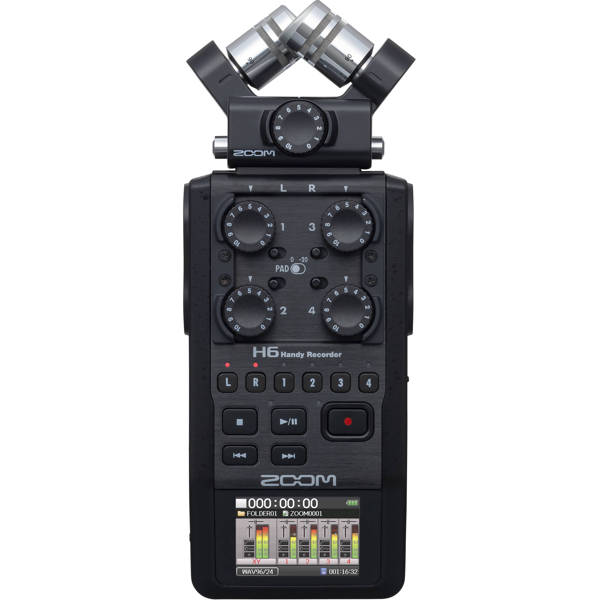 ZOOM H6 줌 핸디 레코더 멀티트랙 보이스레코더 휴대용 녹음기 - 상세 이미지 4