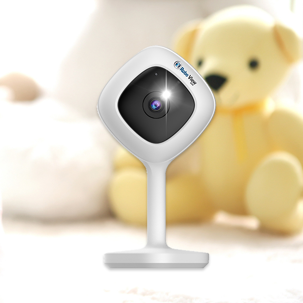 글로벌아이넷 로보뷰 A2 홈 CCTV 캠 미니 아기 분리수면 소리감지 - 상품 이미지