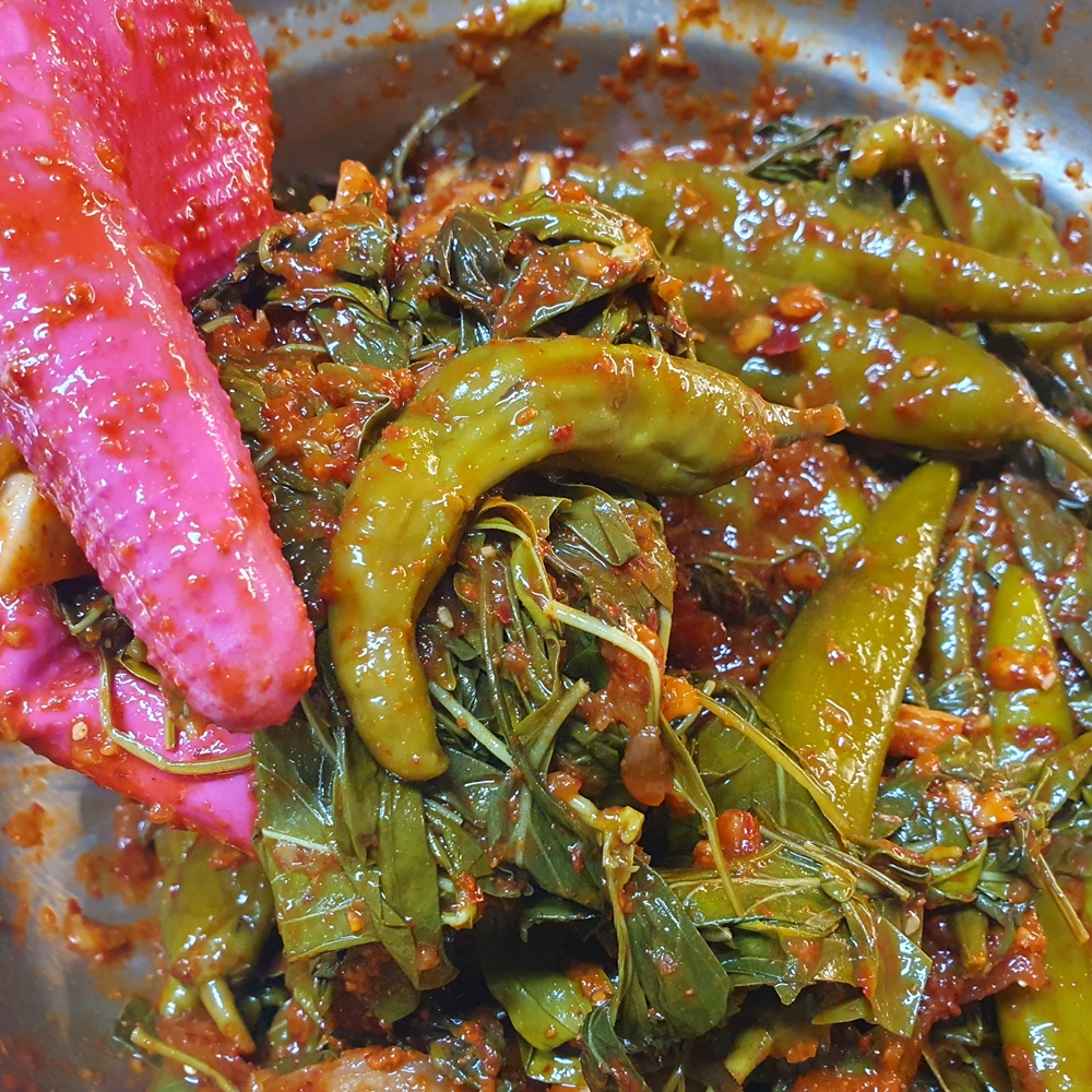 [호랑이김치] 만능 겉절이 양념 국산 1kg 2kg 이미지 6