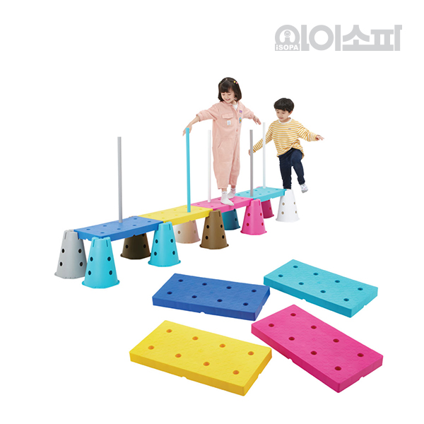 아이소파 아이짐 멀티보드 IG-50 유아 밸런스 보드 체육 교구 - 상품 이미지