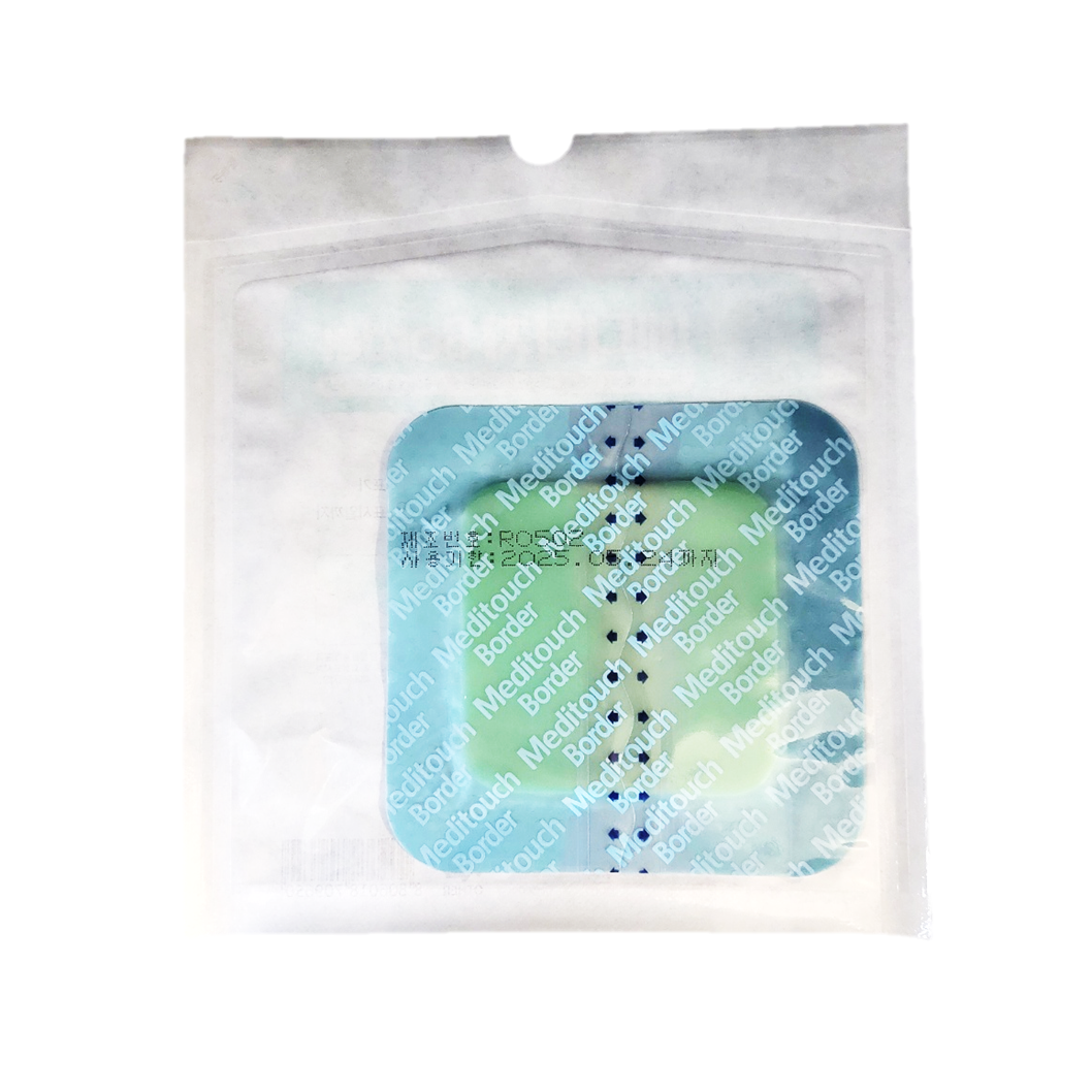 메디터치 보더 5x5cm 1개 폼드레싱 습윤밴드 제왕절개 흉터 수술 밴드 - 상세 이미지 5