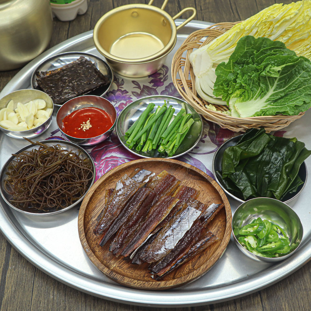 집에서먹자 포항 구룡포 꽁치 손질 햇 제철 과메기 건조 야채세트 - 상세 이미지 5