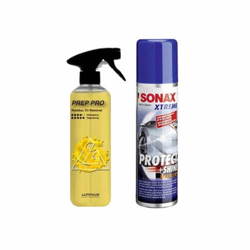 (패키지상품) 소낙스 익스트림 프로텍트 플러스 샤인 210ml + 루미너스 프랩프로 500ml 세차용품 - 메인 이미지