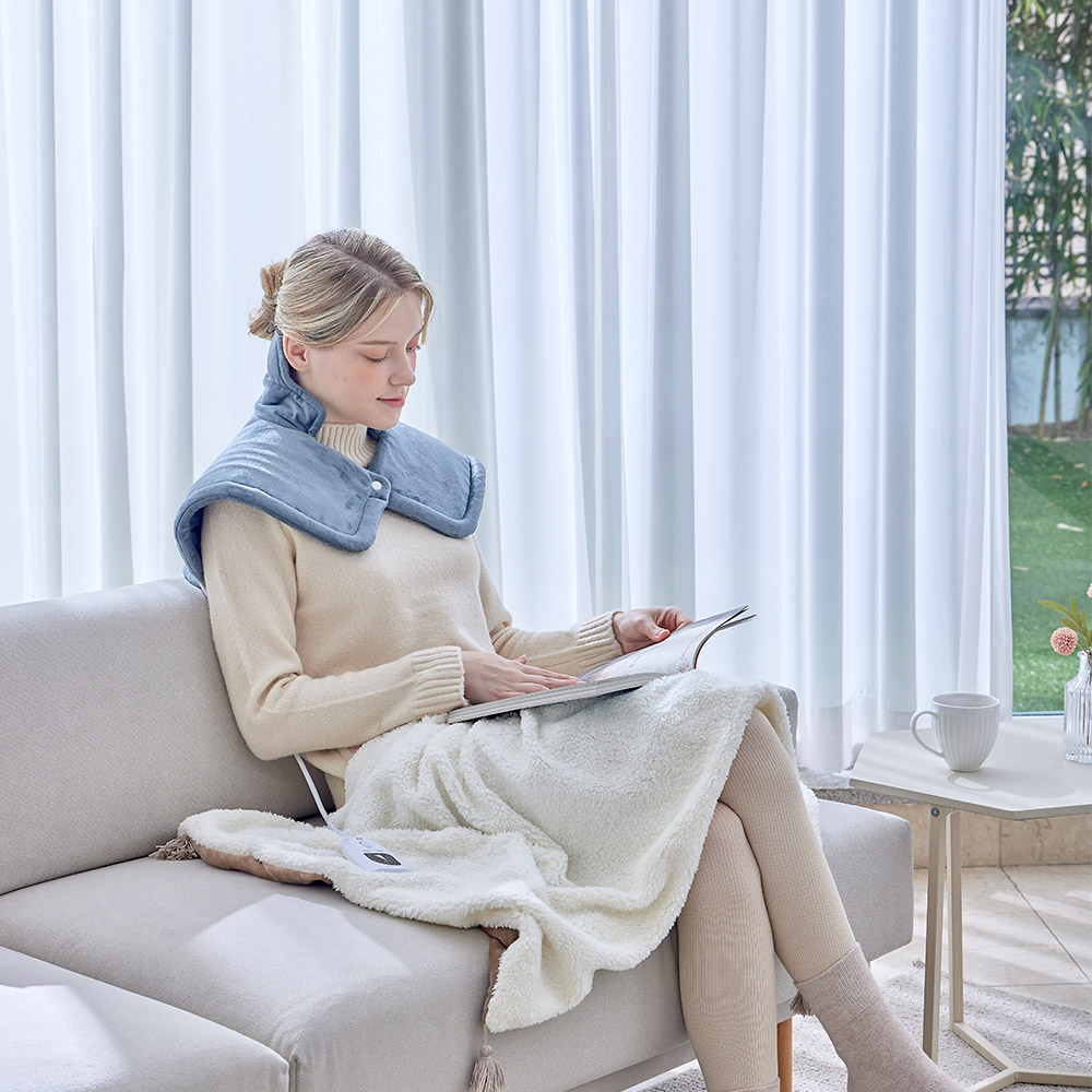 프롬비 닥터슬로우 어깨 허리 목 등 배 무릎 복부 발 온열 전기찜질기 대형 FD225