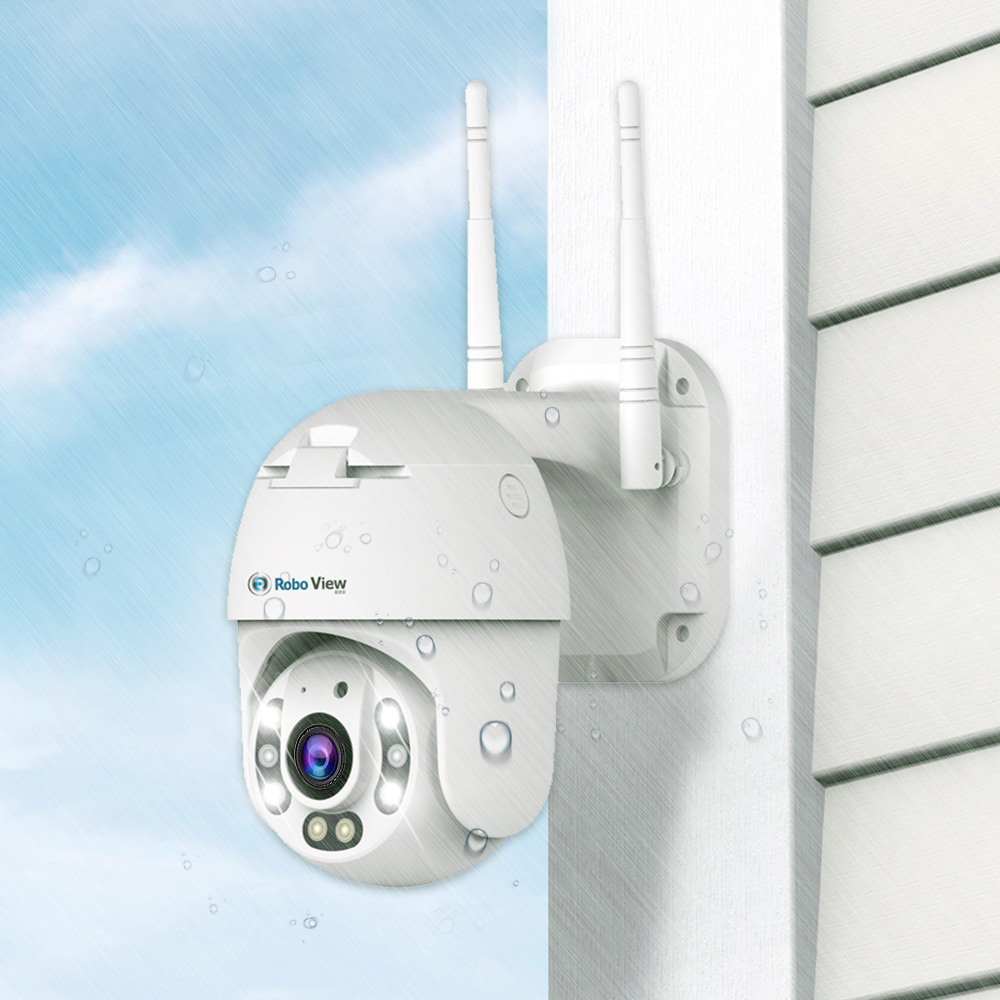 글로벌아이넷 로보뷰 P2 홈 CCTV 캠 3.6mm 200만화소 실내.외 - 상품 이미지
