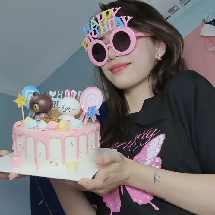 생일 파티 안경 선글라스 시즌2 [5color 생일축하 용품 소품 해피벌스데이 이벤트] - 상품 이미지
