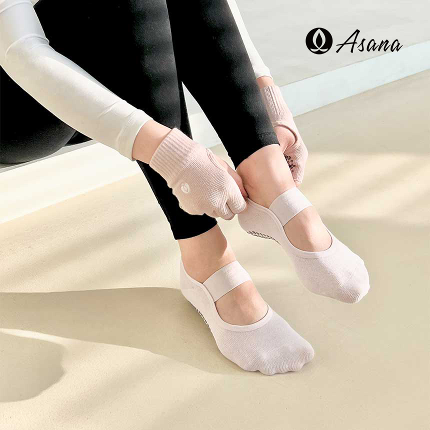 아사나 와이드 밴드 스트롱 요가 양말 필라테스 양말 필라테스삭스 상품 이미지