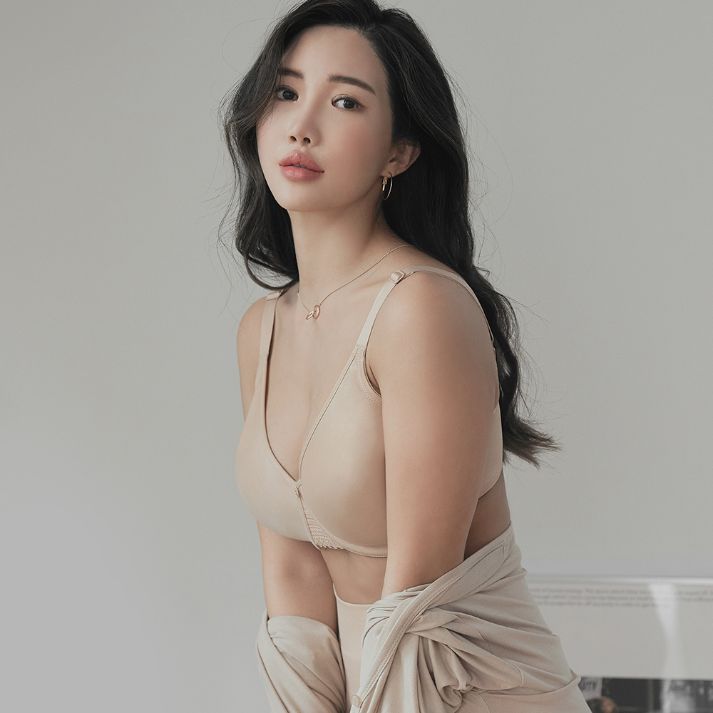 [브라샵로라] 큰컵브라 작아보이는 컴팩트 미니마이저 C컵 D컵 E컵 F컵 G컵 H컵 엠버베이지, 70H - 상세 이미지 2