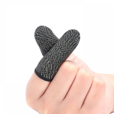 (YHNC) 모배 게이밍 게임용 사무용 터치 손가락 골무 장갑 2p