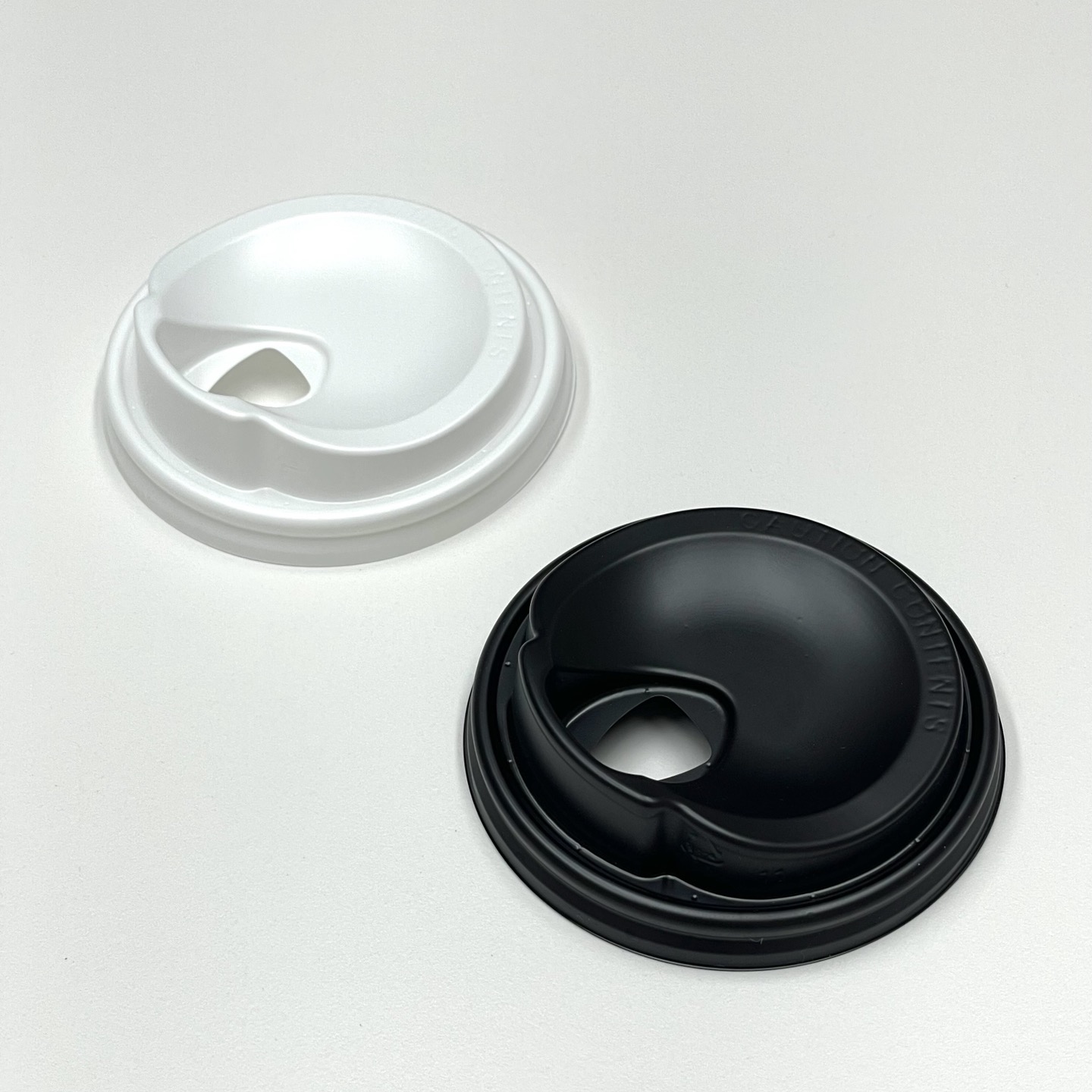 테이크아웃컵뚜껑 10/13 종이컵뚜껑 롱타공리드 100개