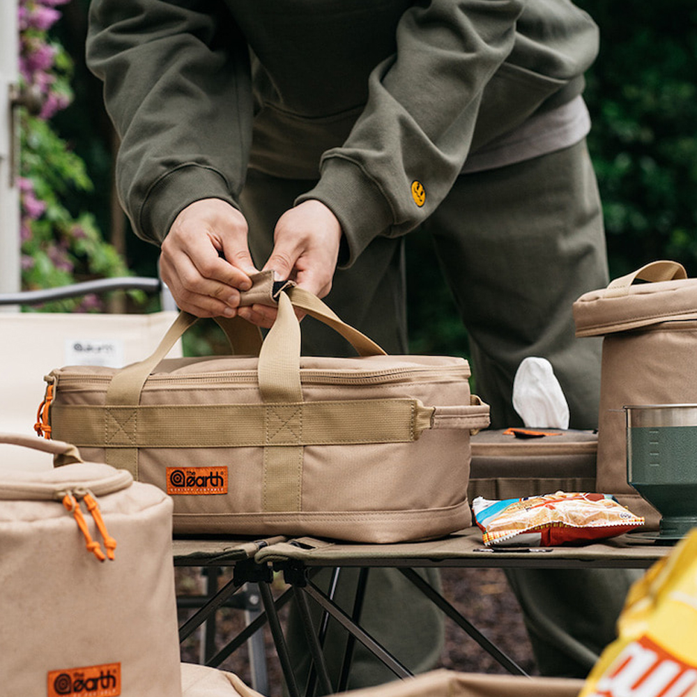 디얼스 툴 케이스 30 팩가방 코듀라 캠핑 용품 소품 장비 공구 수납 백 가방 블랙