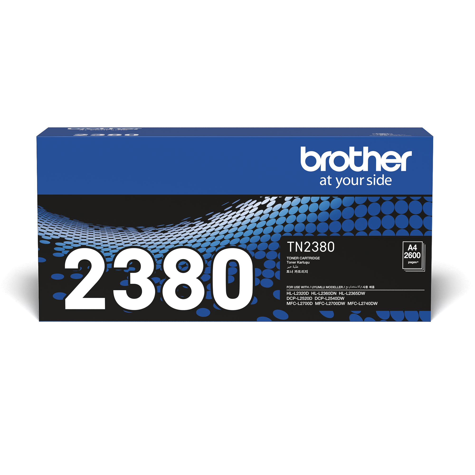 브라더 정품토너 TN-2380 / L2360DN L2365DW L2700D L2700DW - 상품 이미지