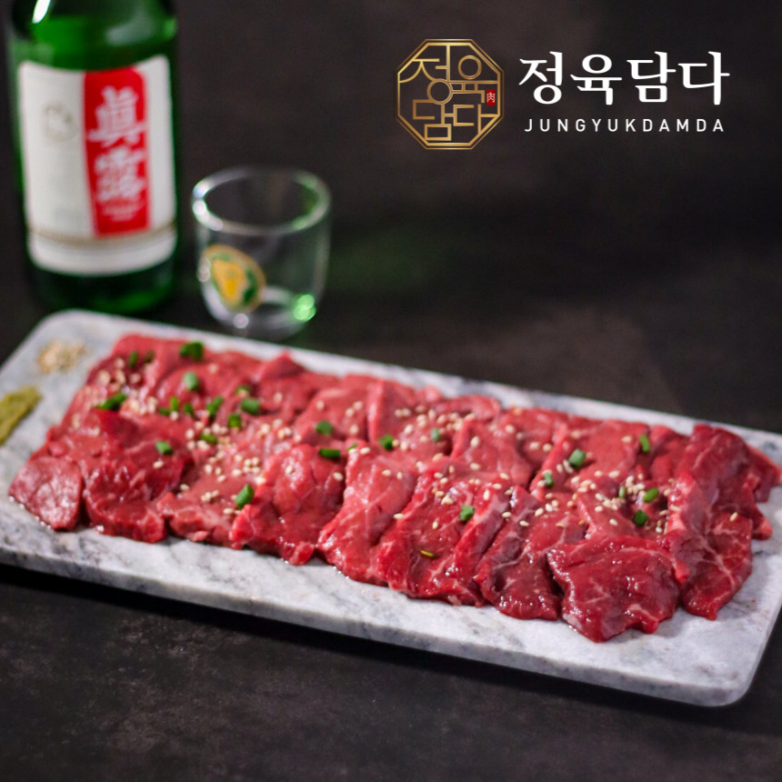 마장동 육회 육사시미 냉장 한우 우둔살 뭉티기 도매 - 상세 이미지 4