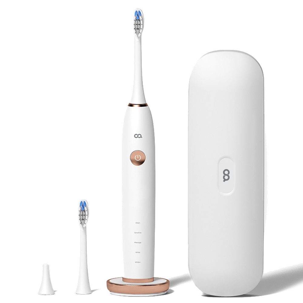 오아 클린이소프트B 음파 전동칫솔 베이직 초보자용 무선 자동 스마트 미세모 진동칫솔