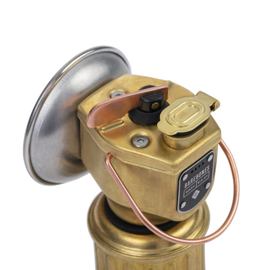 베어본즈 마이너스 광부 랜턴 감성 캠핑 LED 조명 황동 라이트