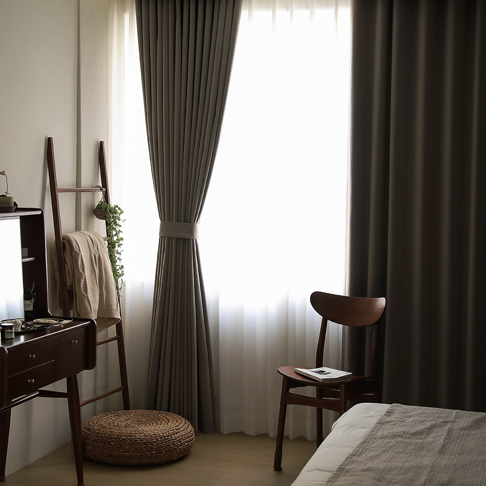 소르르 데일리 형상기억 암막커튼 겨울 거실 방풍 맞춤제작 민자형 안방 반창 170