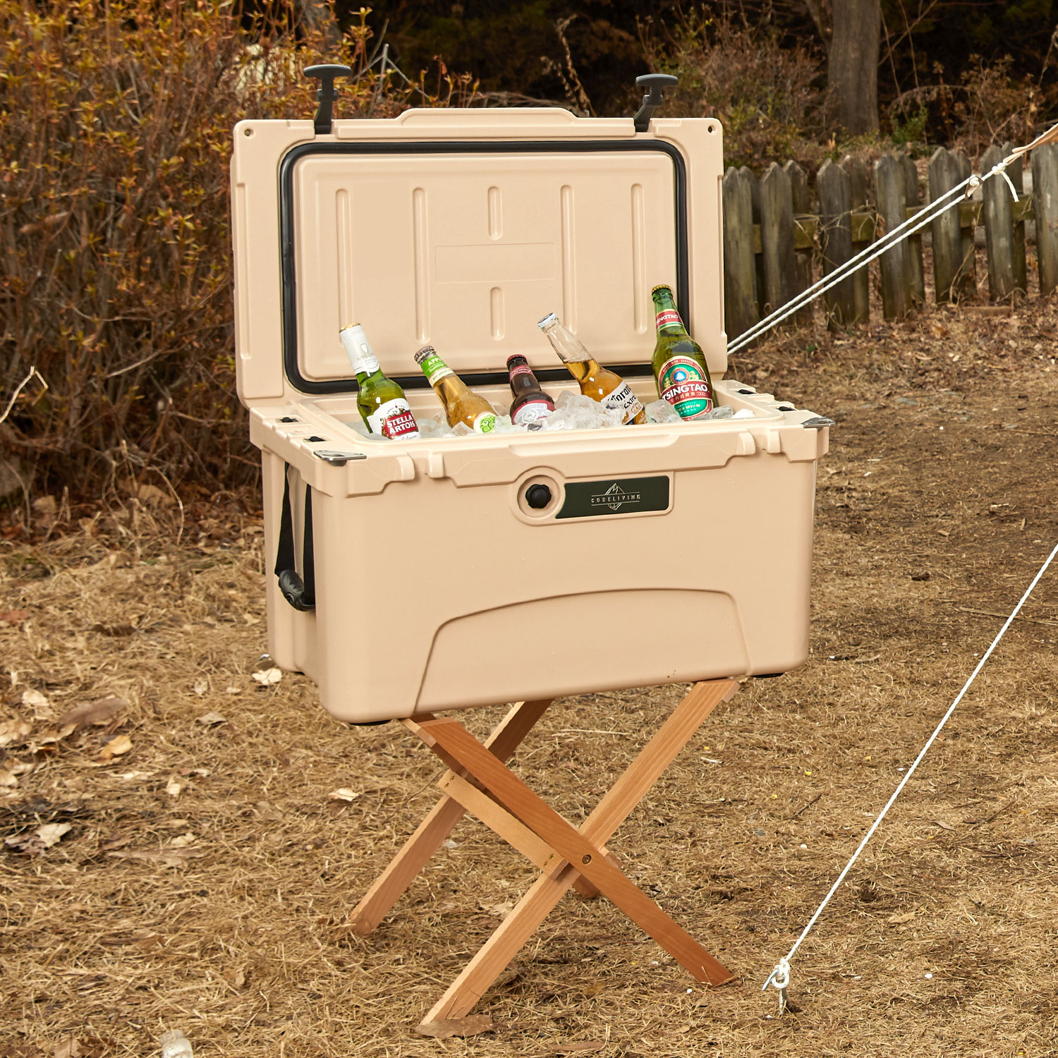 코드리빙 쿨러 받침대 아이스쿨러 아이스박스받침대 ST-ICOB45-ABE