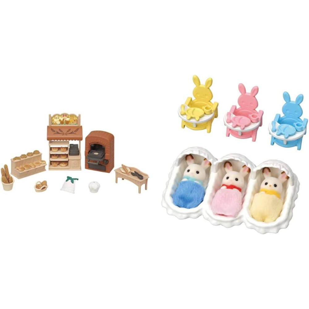 실바니안패밀리 MI-88 바삭바삭한오븐 SD-203 나의첫번째베이커리샵세트 : NARA STORE