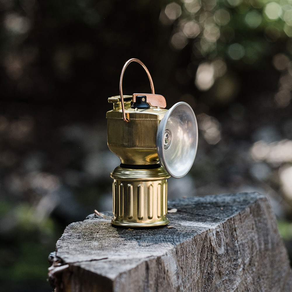 베어본즈 마이너스 광부 랜턴 감성 캠핑 LED 조명 황동 라이트